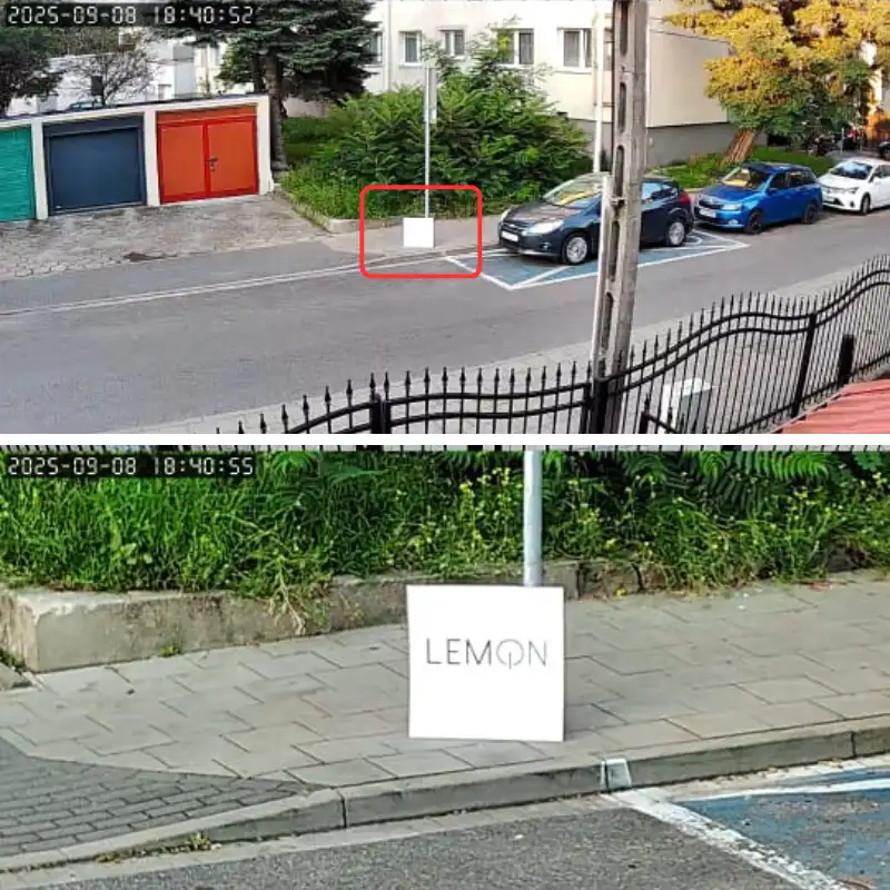 Kamera zewnętrzna WiFi z 10x zoom Lemon Orion Pro